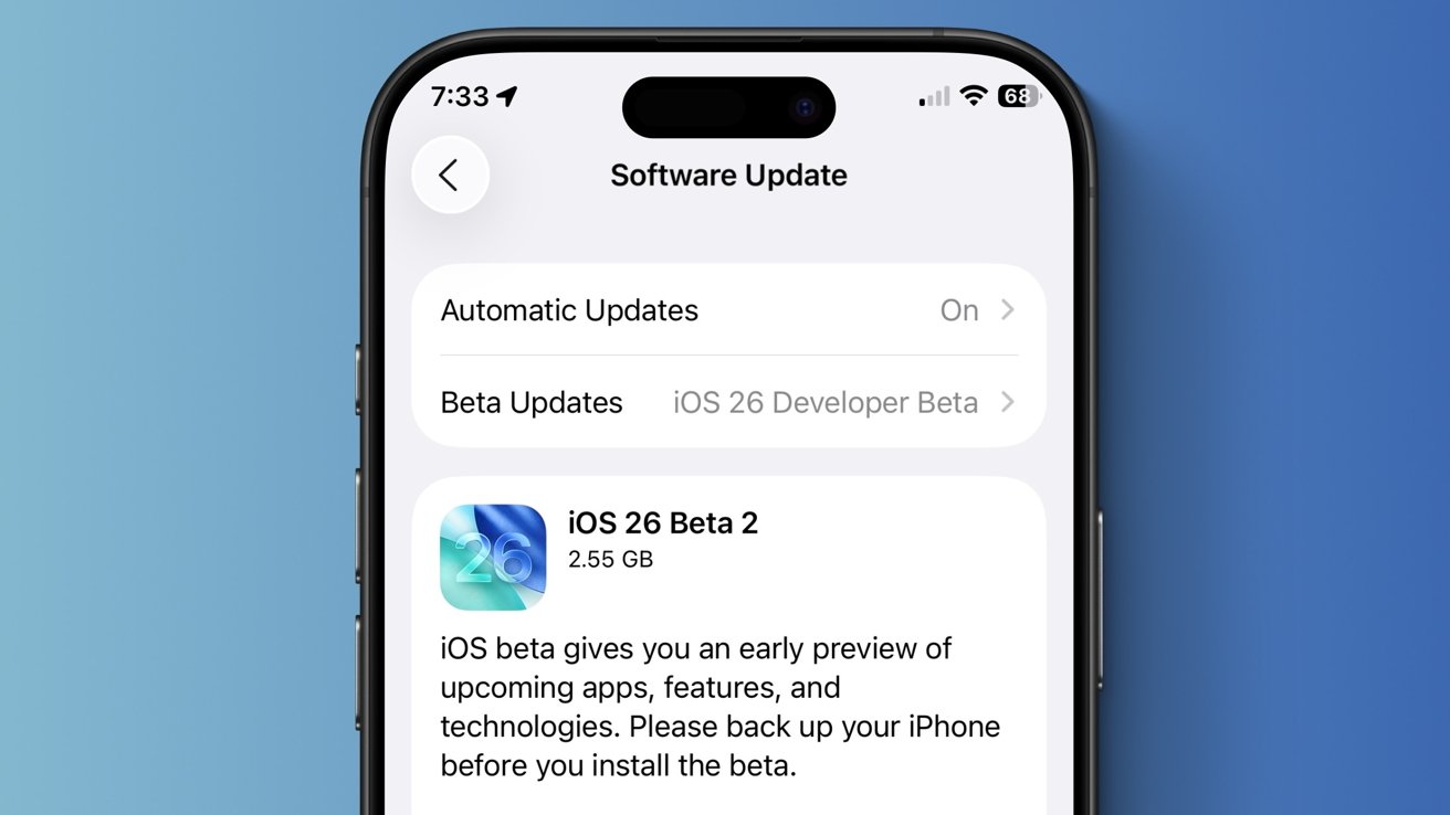 Mitä uutta iOS 26 Beta 2: Uusi soittoääni, ohjauskeskuksen säätö, palautusapulainen ja muut