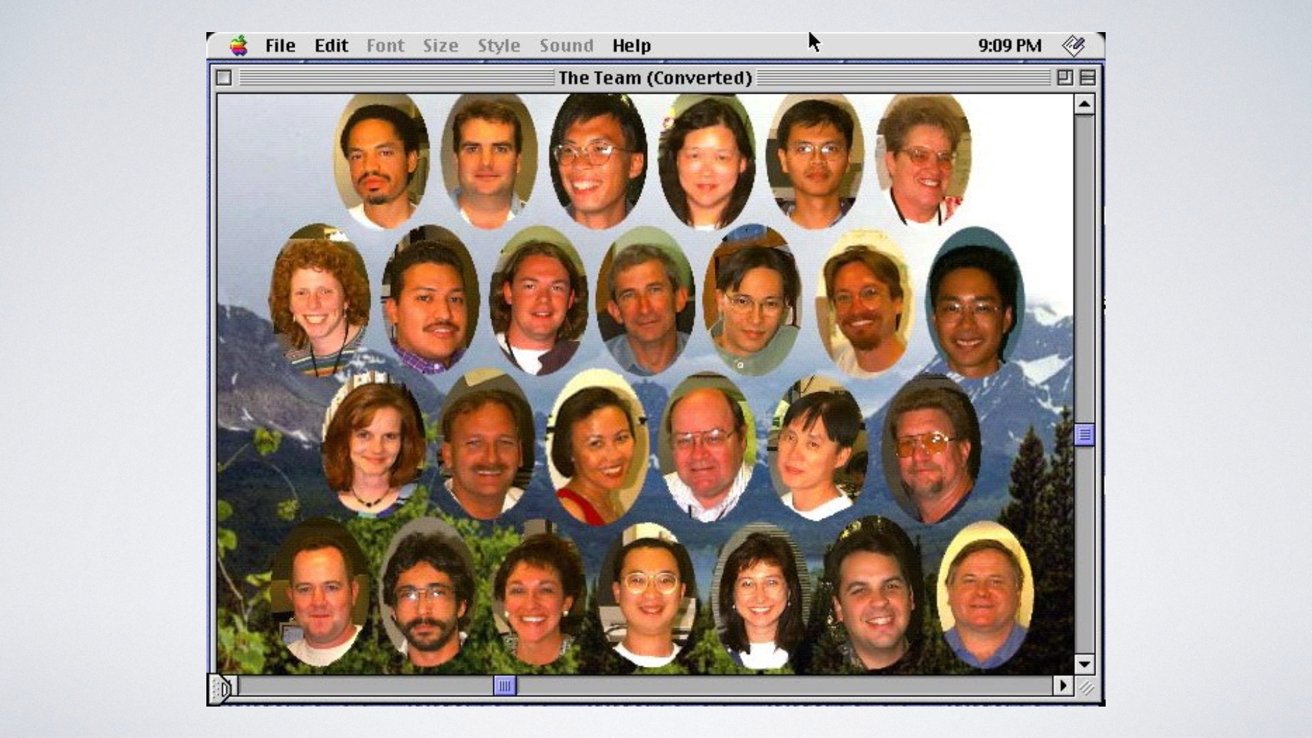 Pääsiäismunan kuva, joka on paljastunut Power Mac G3 ROM: ssa 27 vuoden kuluttua