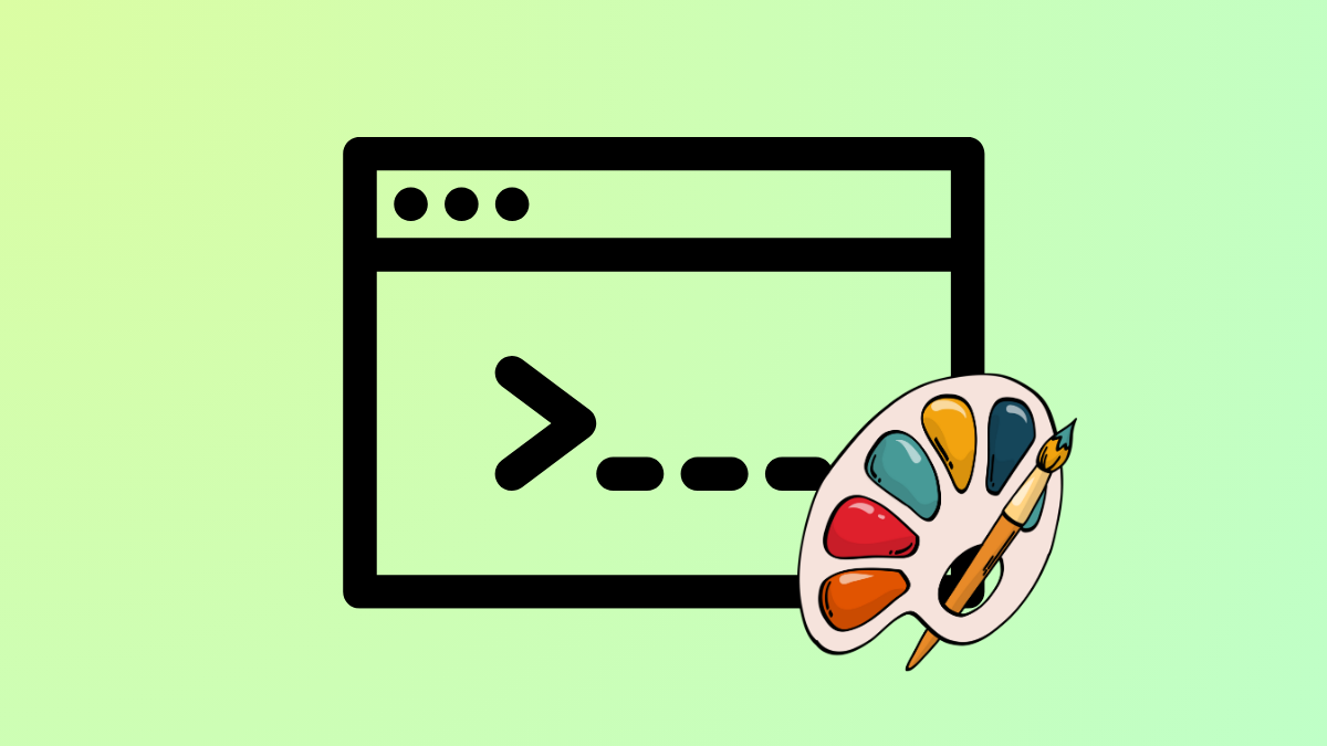 Vaihda komentokehote ja etuala väri Windows 11: ssä