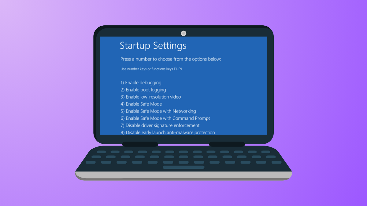 Lisää turvatila käynnistysvalikkovaihtoehtoihin Windows 11: ssä
