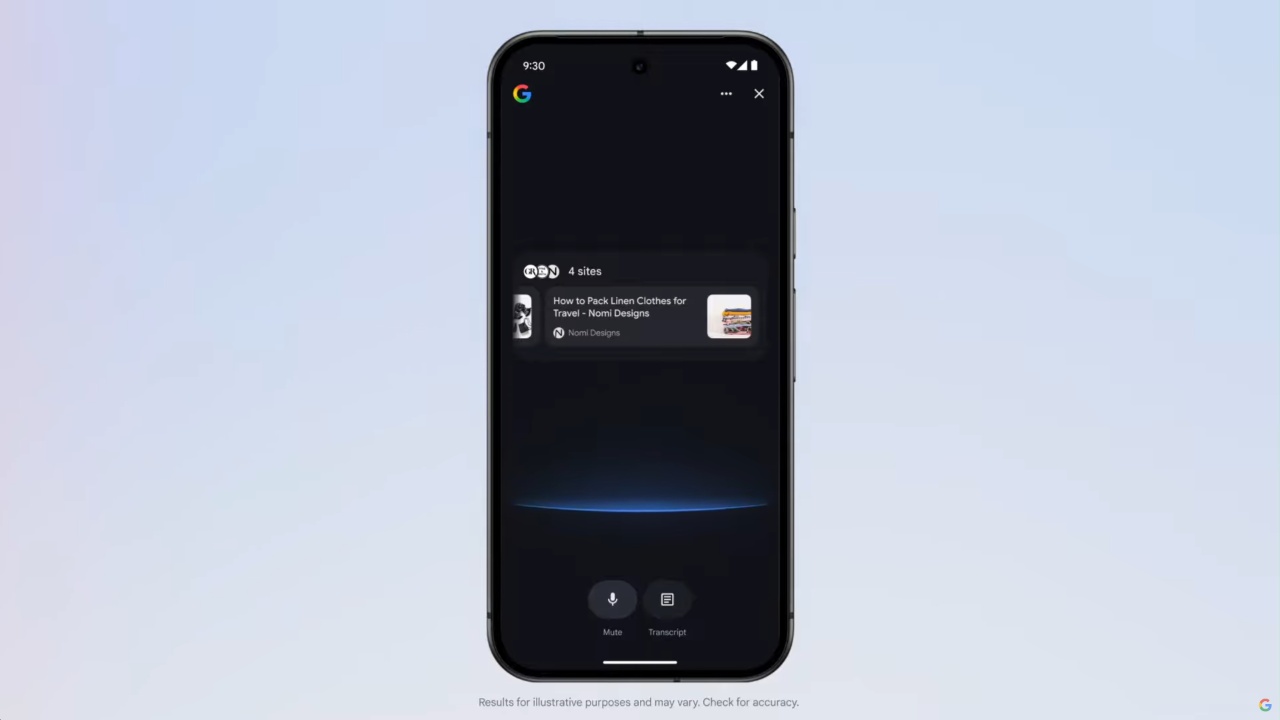 Googlen 'haku live' ai Voice haastaa chatgpt suoraan