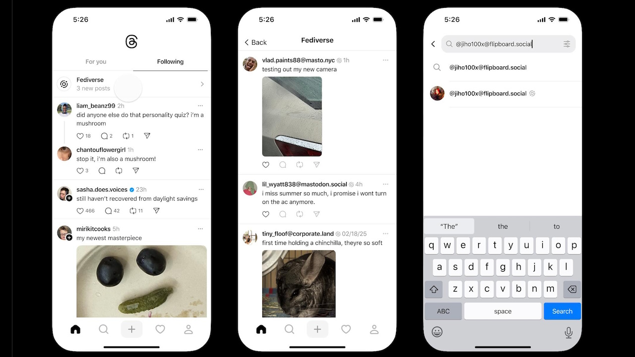 Ketjut käynnistävät fediverse 