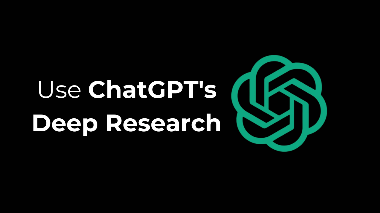 Kuinka käyttää chatgptin syvää tutkimusta