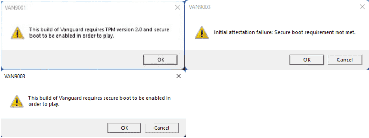 Kuinka korjata Valorant van9003
