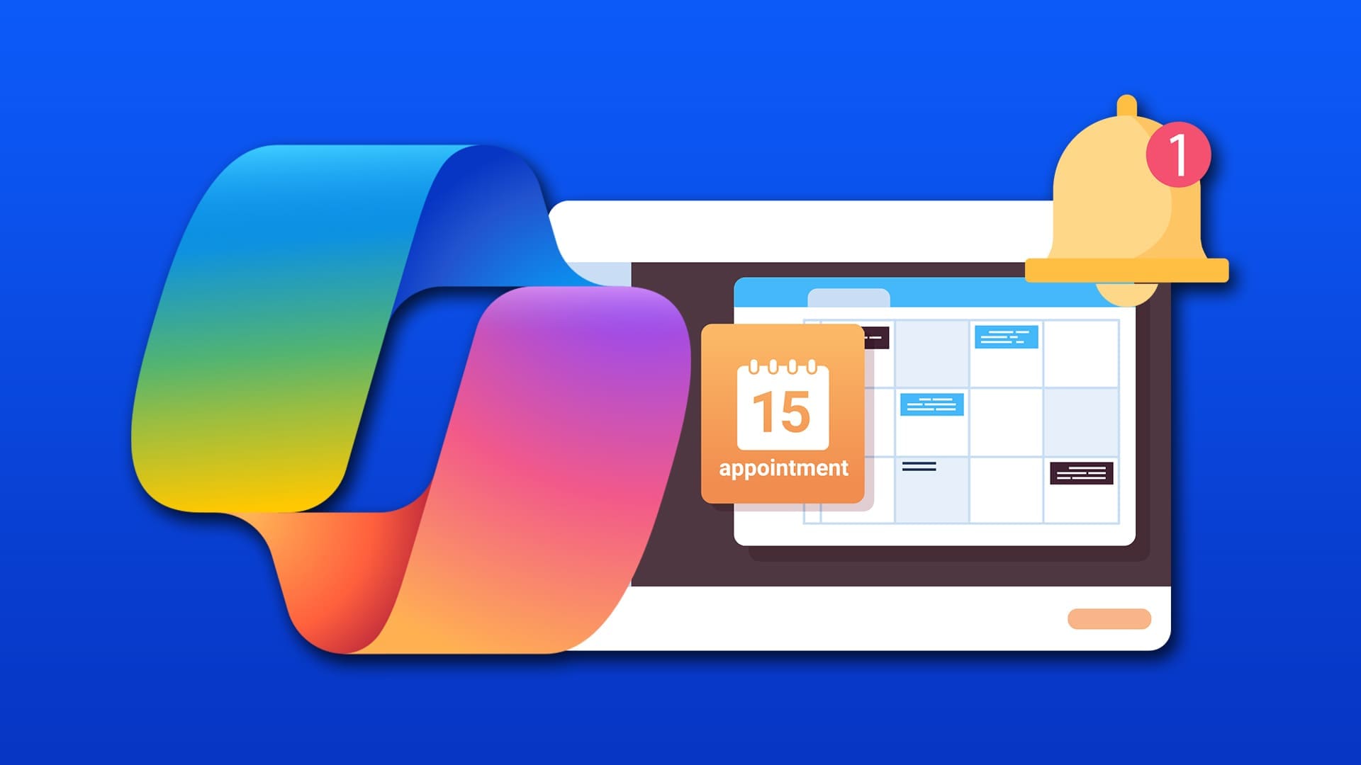 Kopilotin käyttäminen muistutusten ja kalenteritapahtumien asettamiseen