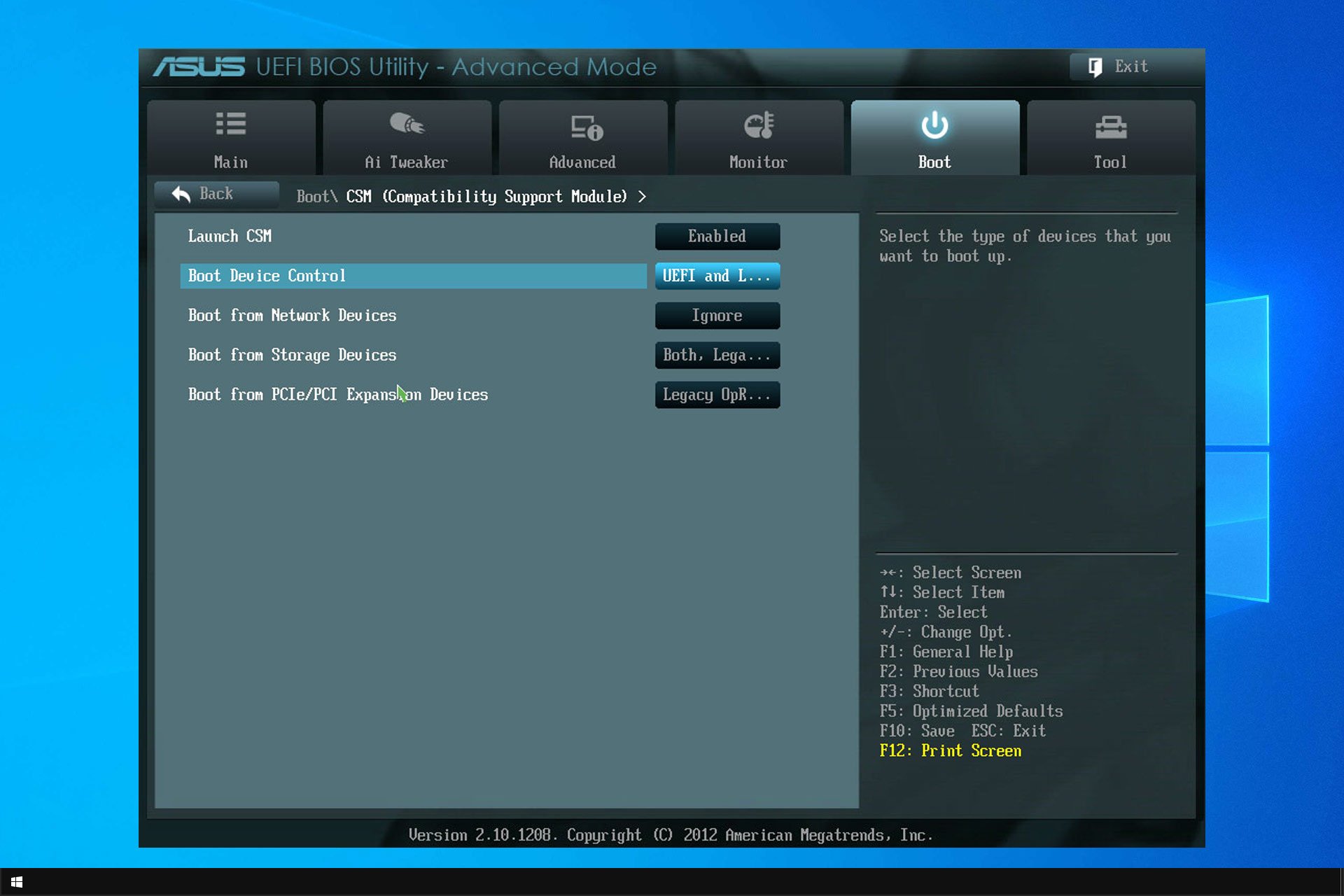 Ota käyttöön vanha käynnistys Windows 10: ssä [miten]