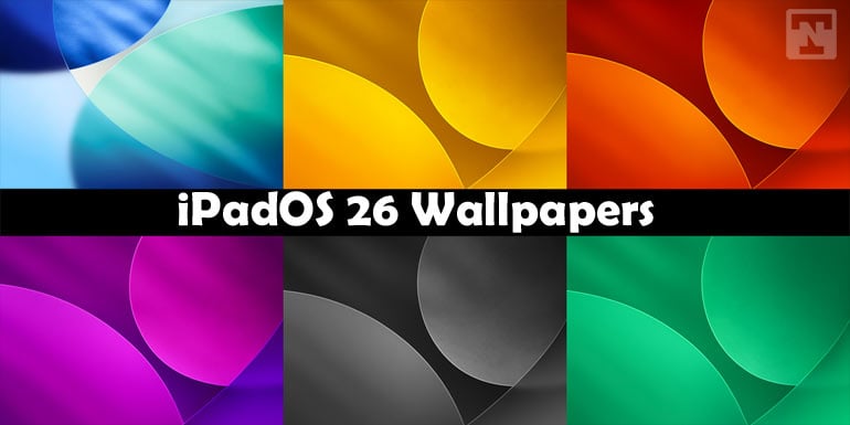 Kaikki iPados 26 viralliset taustakuvat (4K)