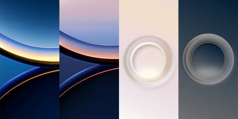 Töltse le a Xiaomi Poco F7 Stock háttérképeket