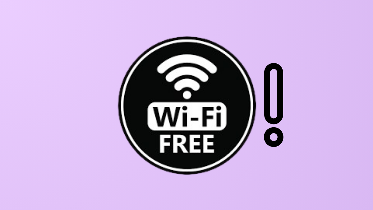 Kuinka korjata julkinen WiFi