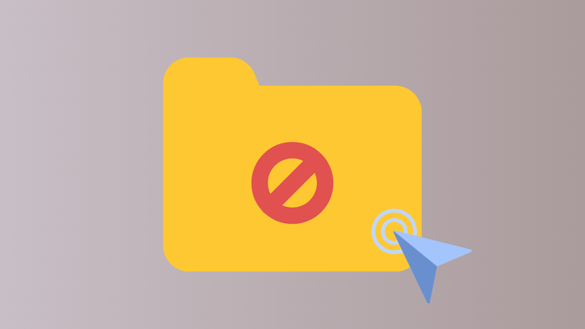 Kuinka pääsy kielletty rajoitettu kansio Windows 11: ssä
