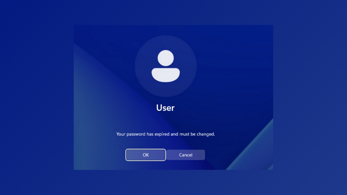 Kuinka korjata ”salasanasi on vanhentunut”