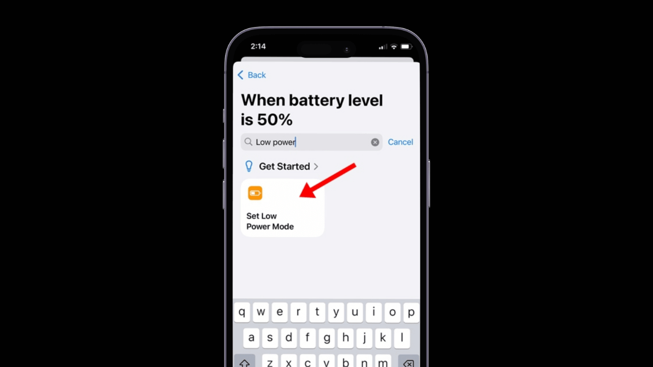 Kuinka sallia alhaisen virran tila automaattisesti iPhonessa