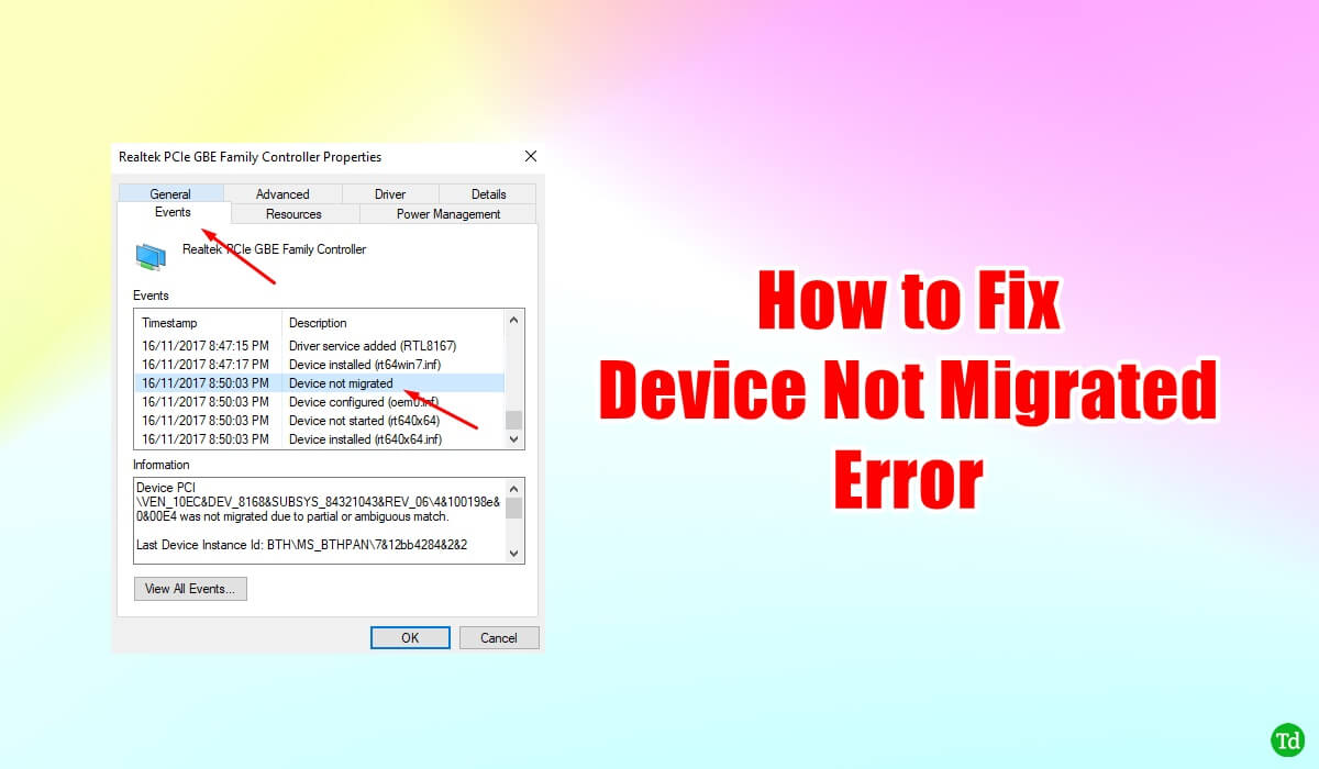 4 tapaa korjata ”laite ei siirretty” Windows 11/10