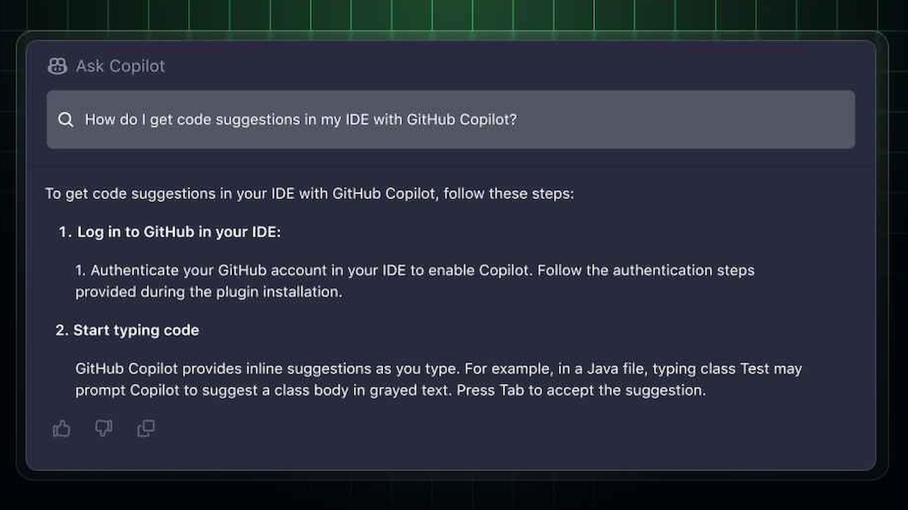 GitHub lataa asiakirjansa Copilot 