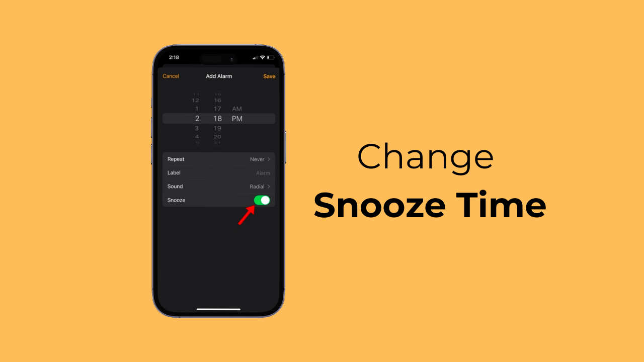 Kuinka muuttaa torkkuaikaa iPhonessa