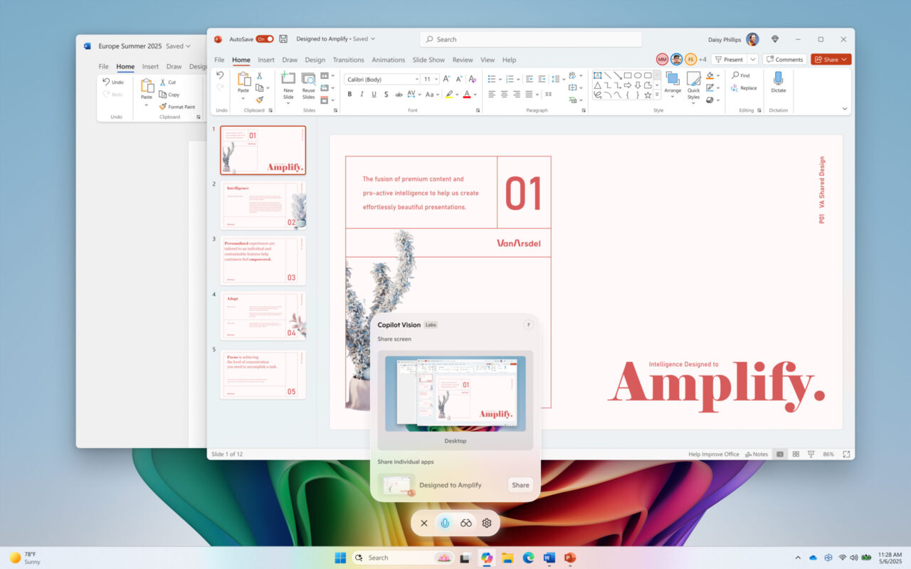 Microsoftin Copilot Vision kehittyy näkemään ja analysoimaan koko Windows