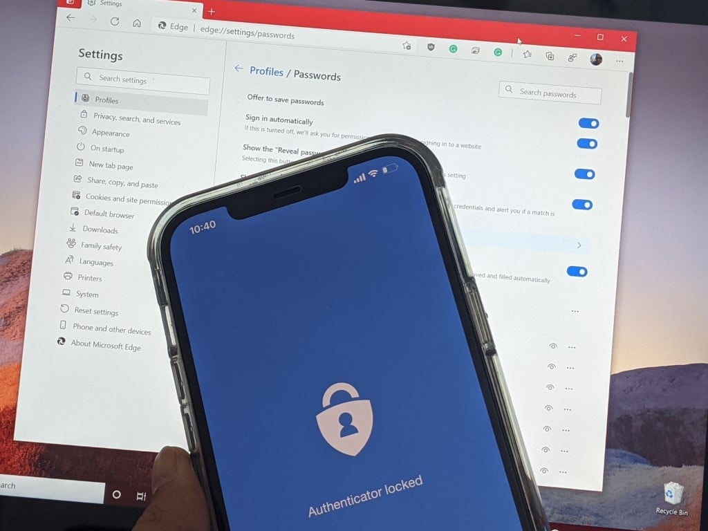 Microsoft Authenticator pudottaa salasanan automaattisesti, työntää käyttäjät reunaan