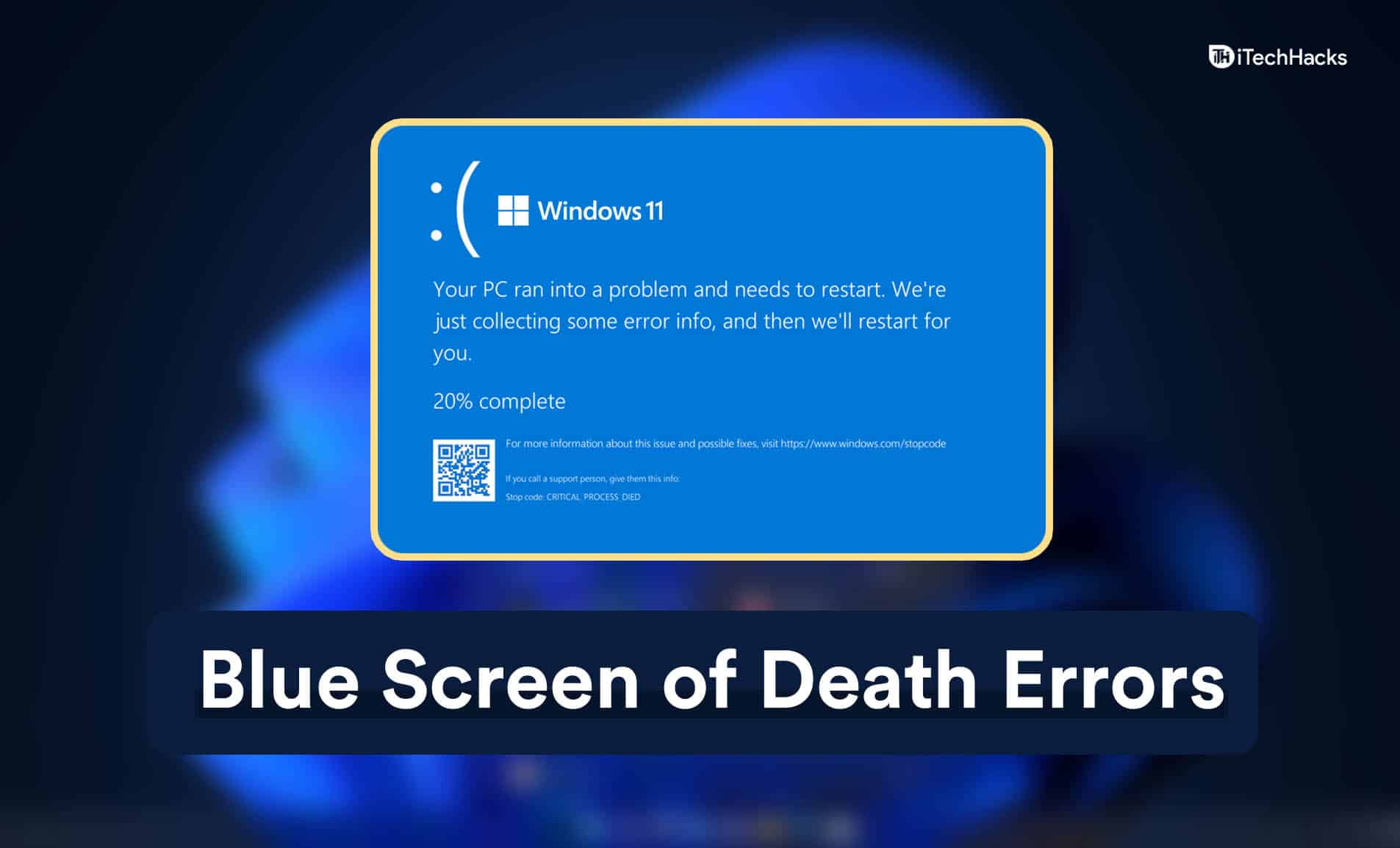 Kuinka korjata Windows 11 Blue Screen of Death