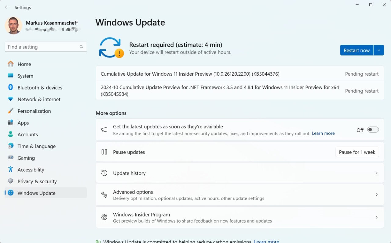 Microsoft tekee Hotpatching 
