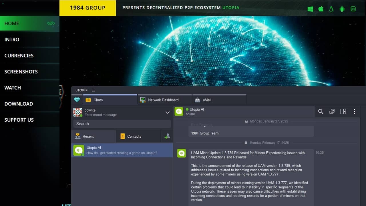 Utopia P2P-ekosysteemi: All-in-one-työkalupakki kaikille, jotka arvostavat online-yksityisyyttä