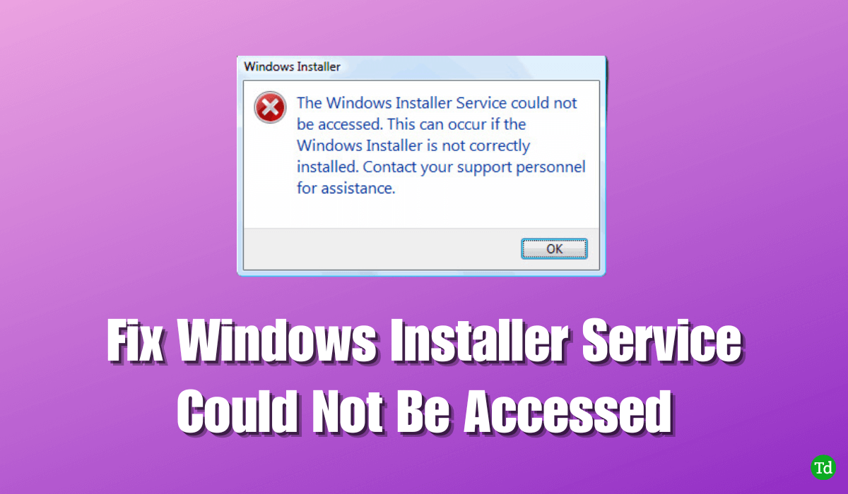 8 tapaa korjata "Windows Installer Service ei voitu käyttää"