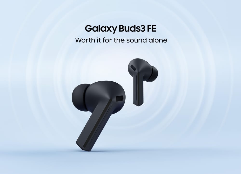 Samsung Galaxy Buds 3 Fe: Uudet korvakuulokkeet, joissa on kiinteät ominaisuudet