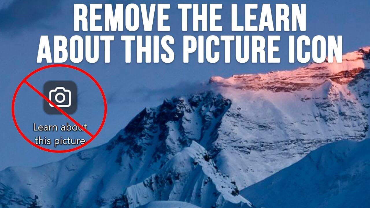 Kuinka poistaa ”oppia tästä kuvasta”