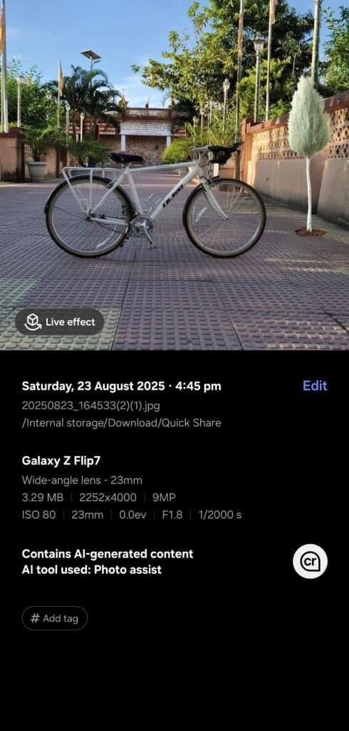 Ai-muokatut valokuvat ovat alttiina itsensä, kun Samsung laajentaa tätä Galaxy S25