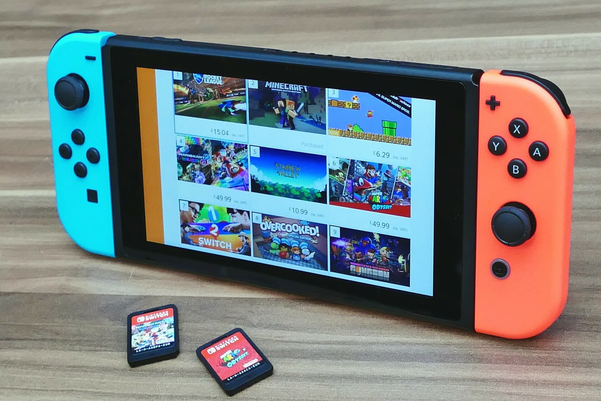 Nintendo nostaa hinnat Switch Consoles-, lisävarusteille ja muille