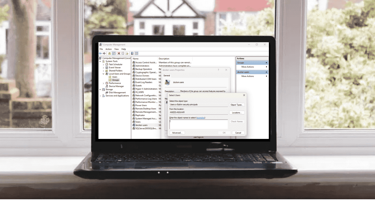 Kuinka lisätä itsesi Windowsin Docker-käyttäjäryhmään