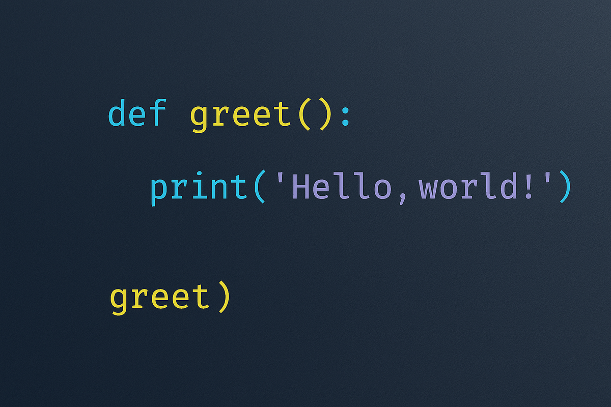 Kuinka kutsua funktio pythonissa