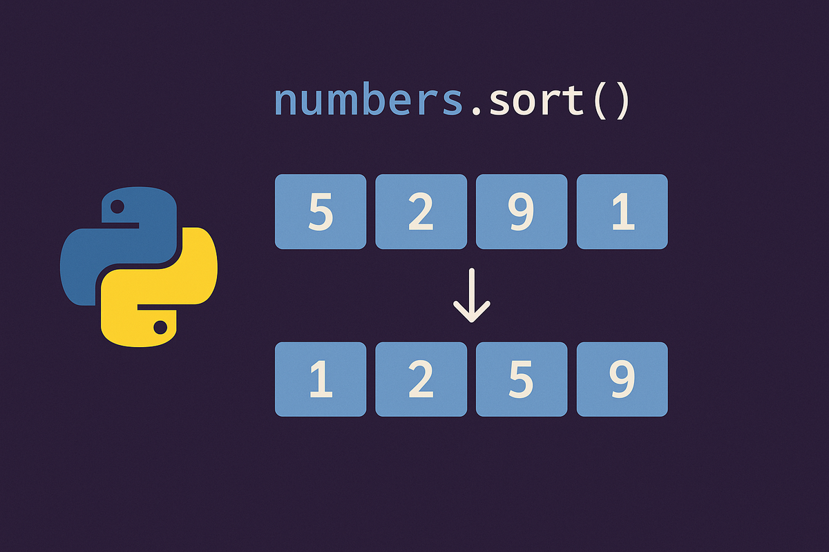 Lajittele luettelo Pythonissa