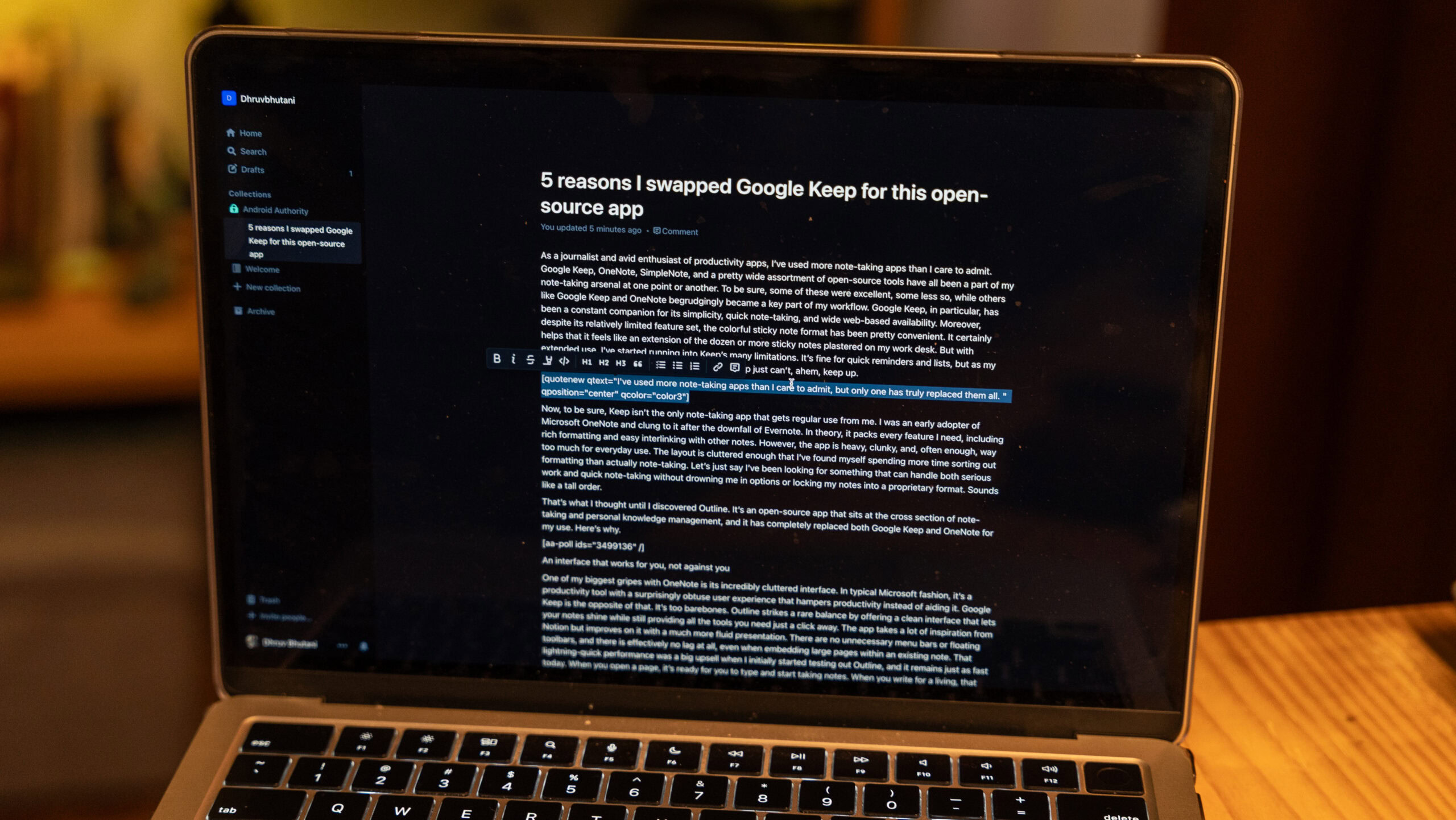 5 syytä vaihdin Google Keep 