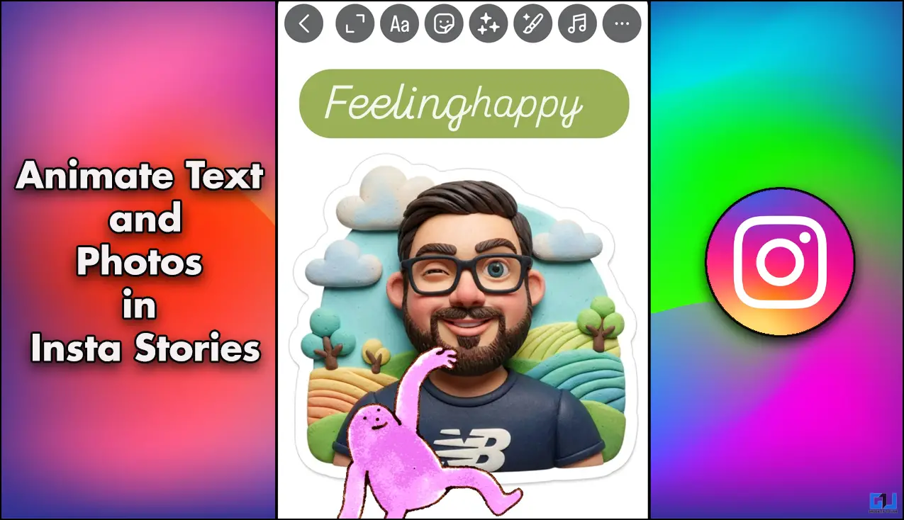 3 tapaa animoida tekstiä ja valokuvia Instagram 