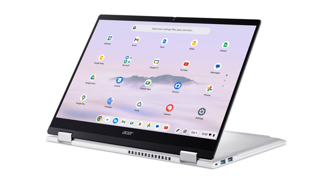Acer paljasti juuri typerästi voimakkaan Chromebook Convertiblen