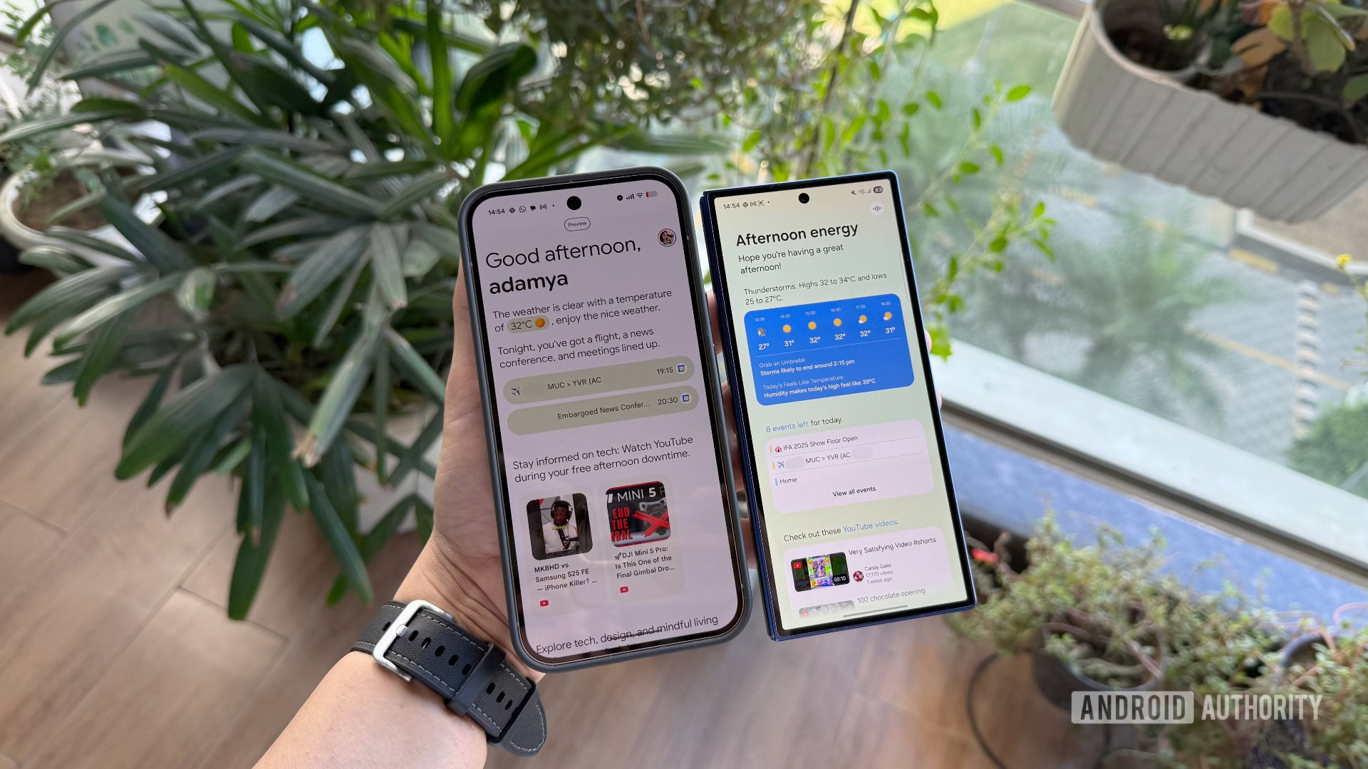 Googlen päivittäinen keskus vs Samsungin nyt lyhyt: Palataan takaisin piirustuslautaan