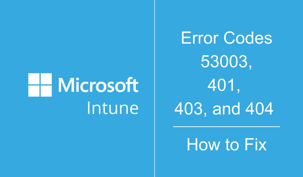 Kuinka korjata Microsoft Intune 