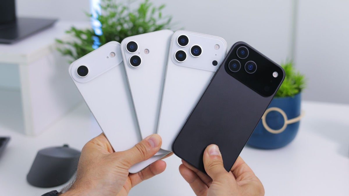 Sano, että se ei ole niin: Uusi raportti vinkkejä ekstravagantti iPhone 17 Air, 17 Pro ja 17 Pro Max 