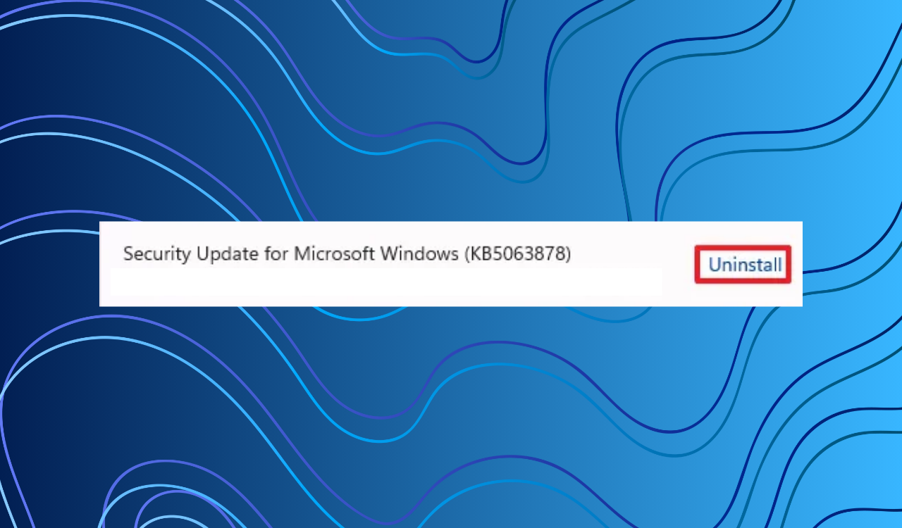KB5063878 