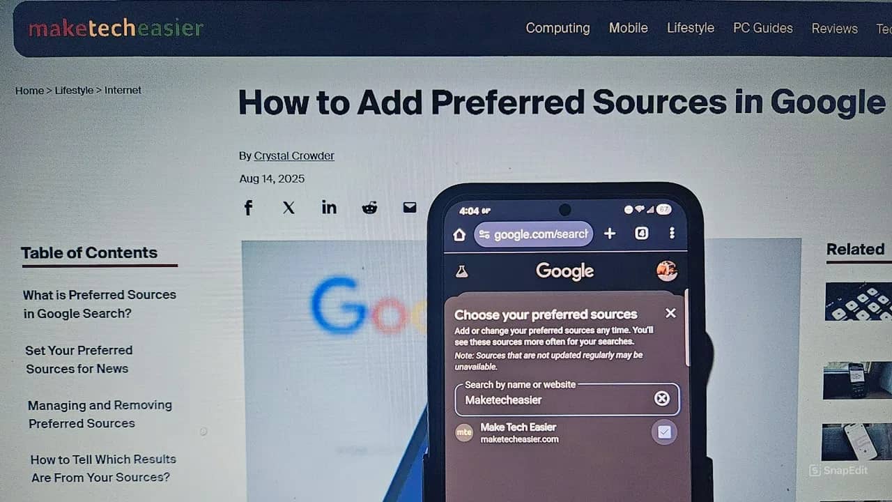 Lisää MTE mieluisimpana lähteenä Googlessa äläkä koskaan unohda uutta artikkelia meiltä