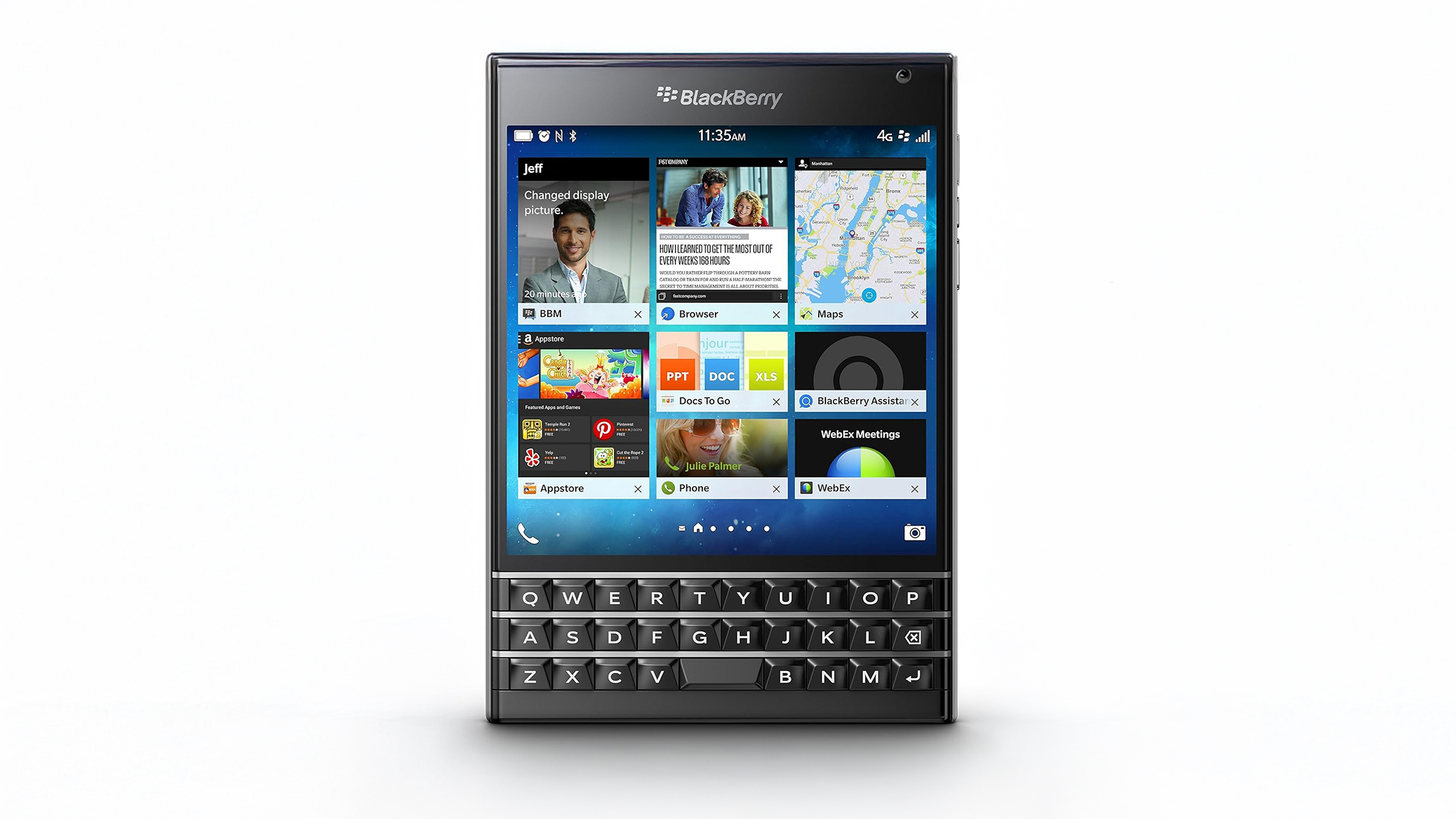 BlackBerry Passport Seuraa Classicin uudella elämällä Androidilla