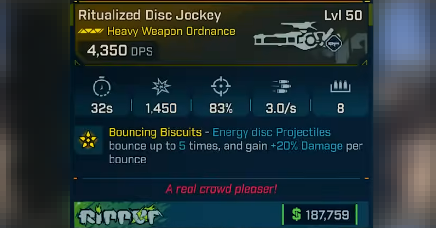 Borderlands 4 Disc Jockey Legendaarinen Heavy Ordnance Ase: Sijainti- ja viljelyopas