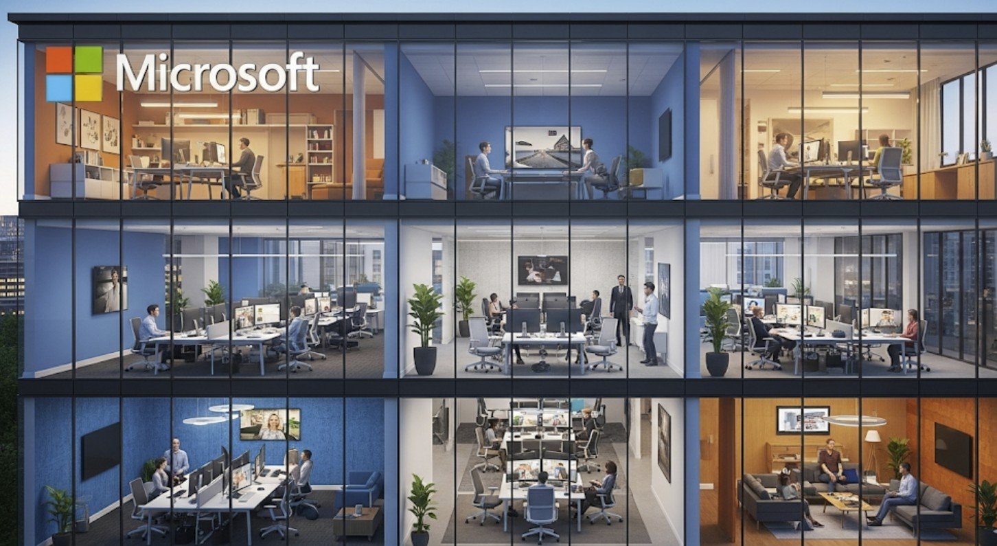 Microsoftin 3 päivän toimistovaltuudet palauttaa Big Techin hybridi-lähtötasolle vuodelle 2026