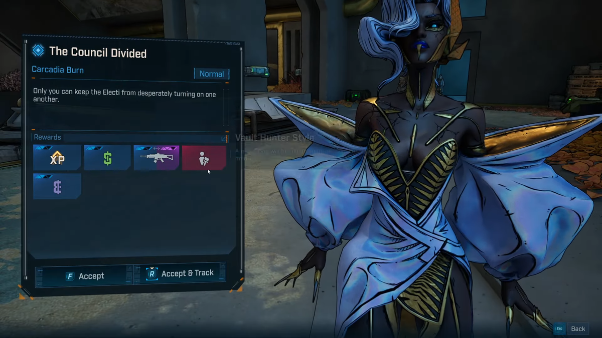 Borderlands 4 Neuvosto jakoi