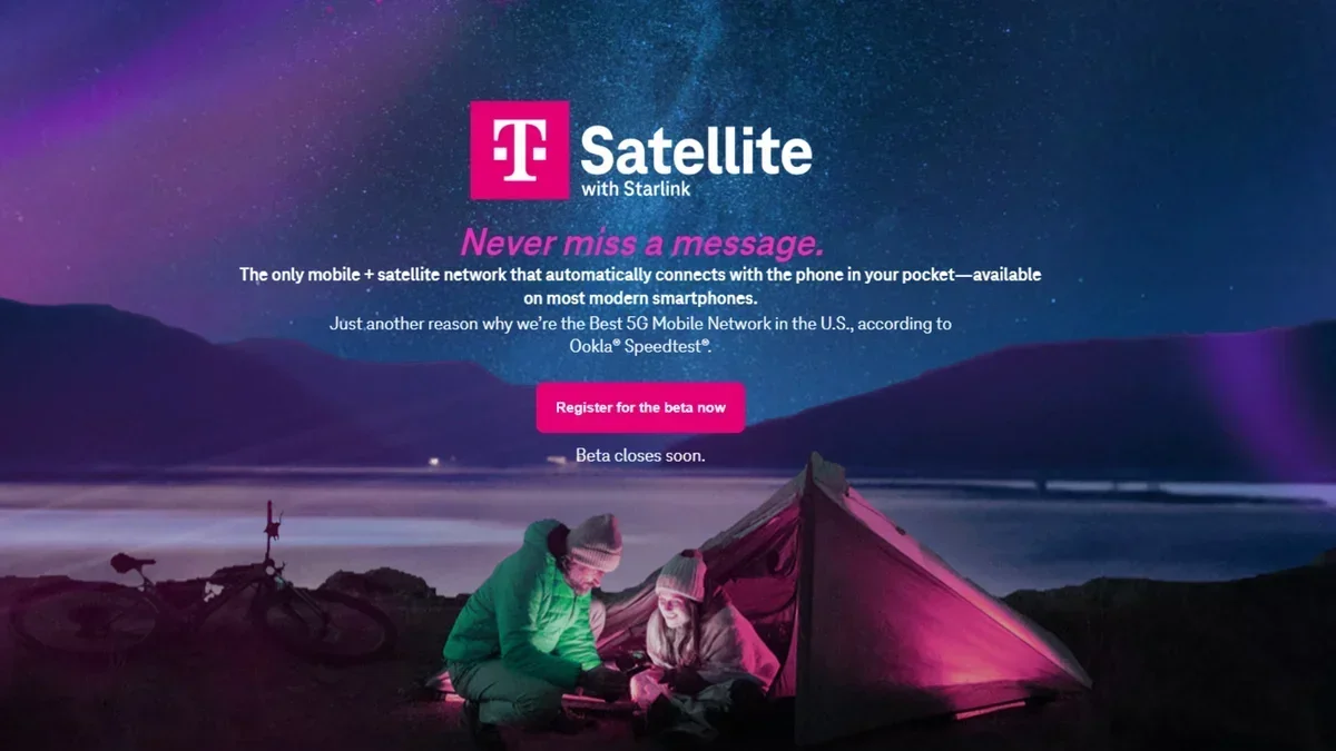 T-Mobilen kilpailijan asiakkaat ovat käyttäneet T-Satellitea usein
