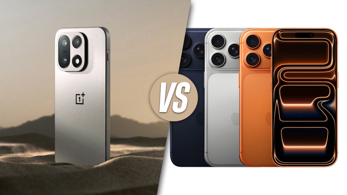 OnePlus 15 vs iPhone 17 Pro Max: Odotetut erot