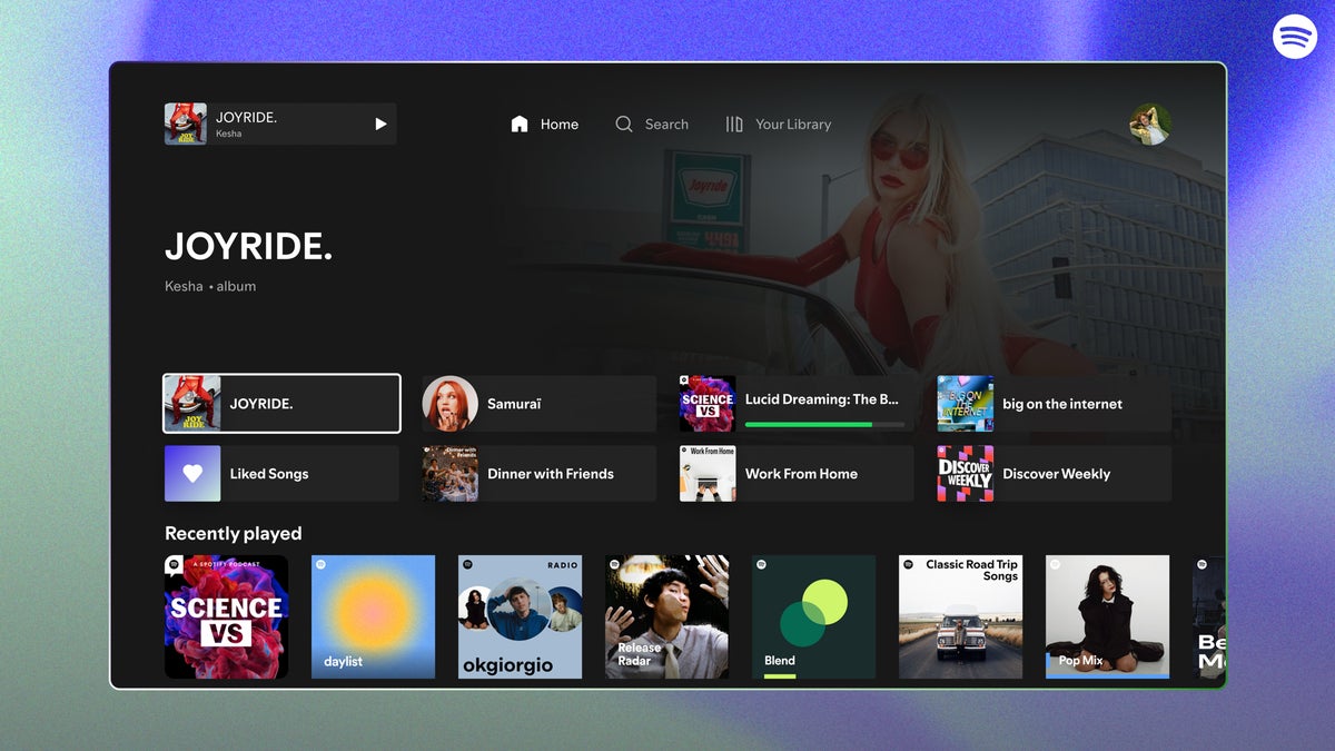 Spotifyn uusi Apple TV 