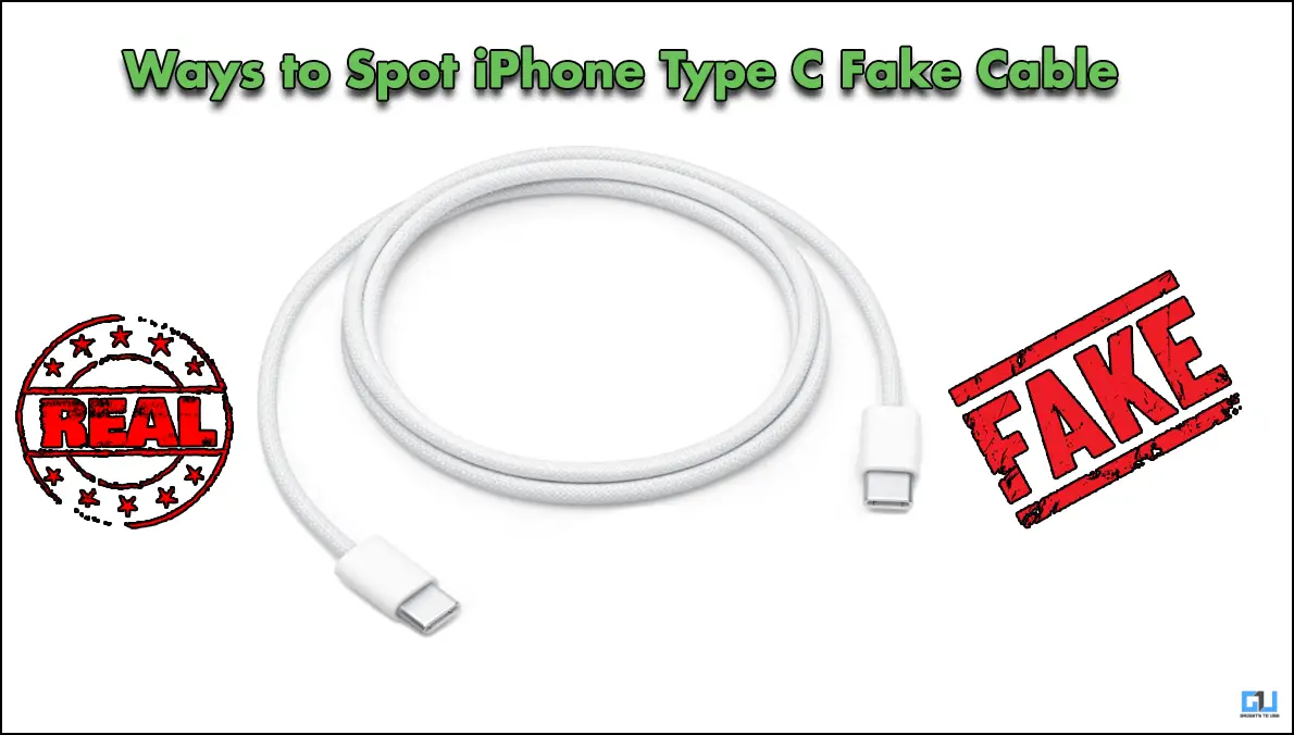 3 tapaa havaita väärennetty iPhone 