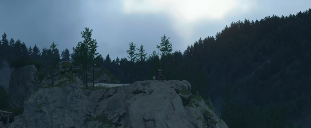 Ylhäällä olevat asiat Nayoro Wildsissä Ghost of Yoteissa