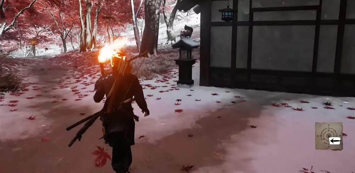 Kaikki suljetut rakennuspaikat Ghost of Yoteissa